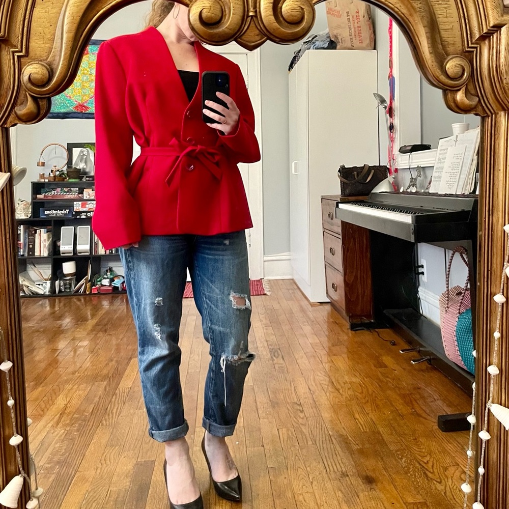 Classiques Entier Red Blazer